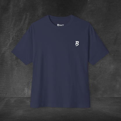 Unisex Oversized Boxy Tee - 'Running Late is My Cardio'